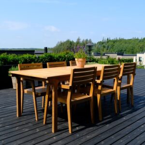 Vila Havesæt 6 stole + 1 bord