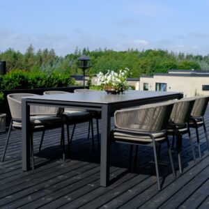 Cera Havesæt 6 stole + 1 havebord